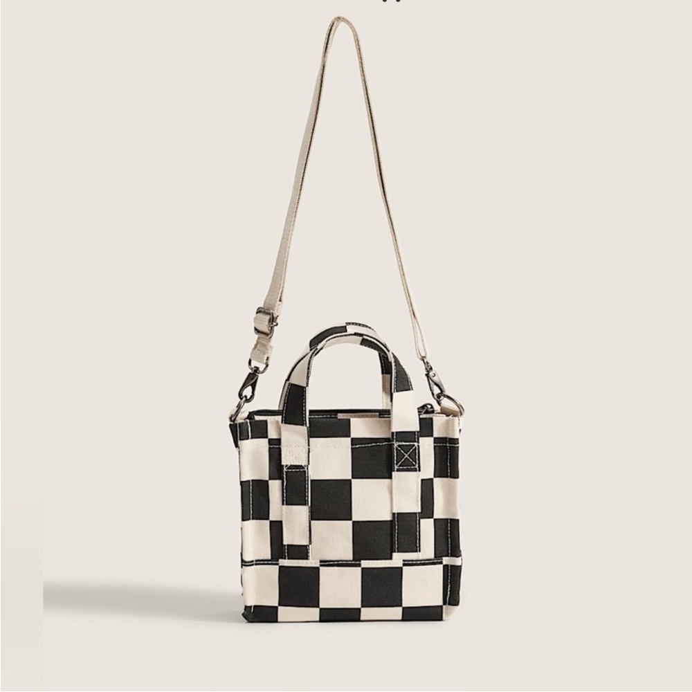 Vans Lil Pergs Checkerboard Tote Bag - Picture 3 of 11